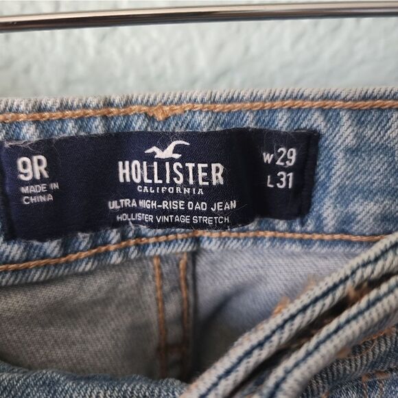 Hollister ultra high rise Dad Jeans vintage stretch - Picture 6 of 12